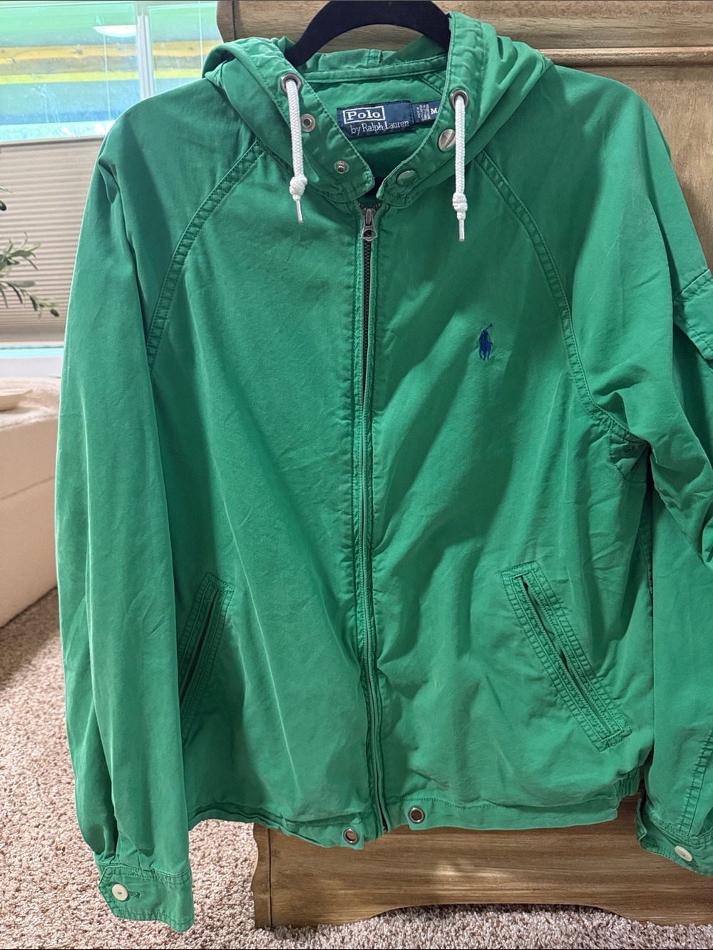 Rare Vintage Polo Ralph Lauren Zip Up Jacket M